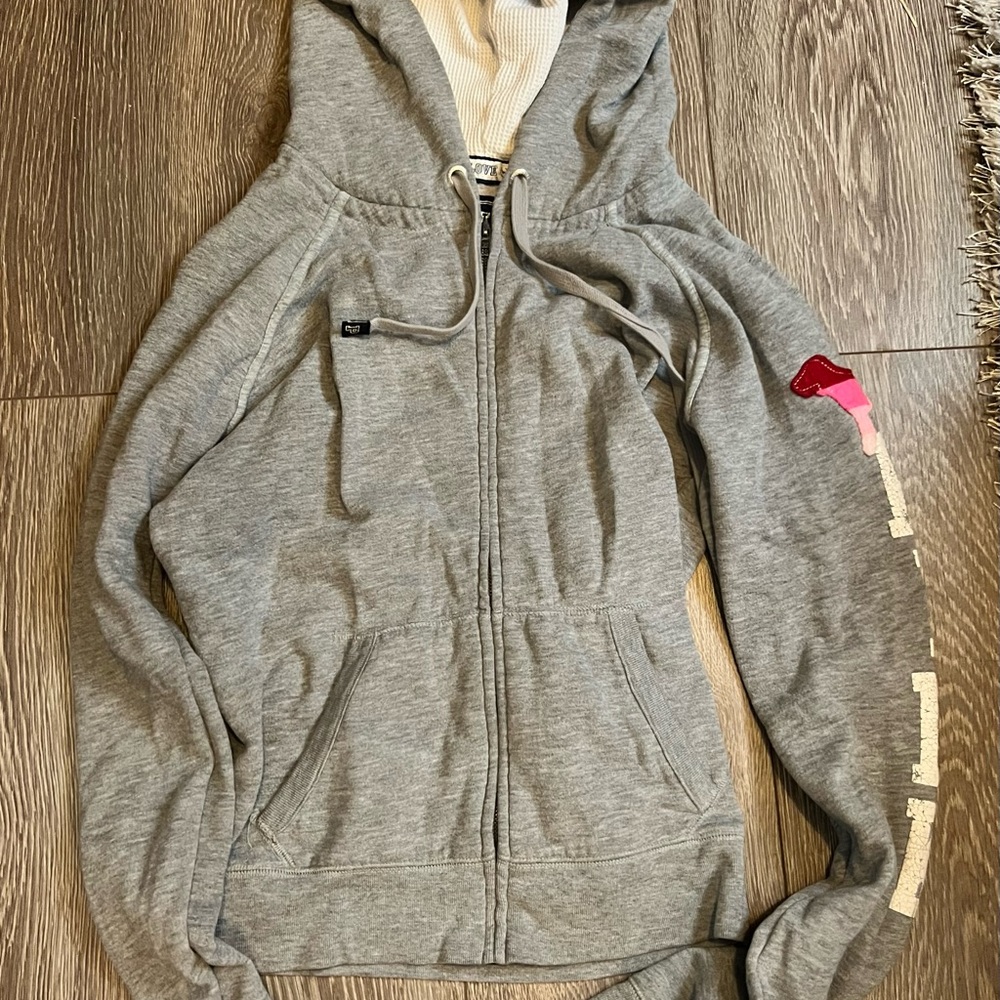 PINK zip up jacket